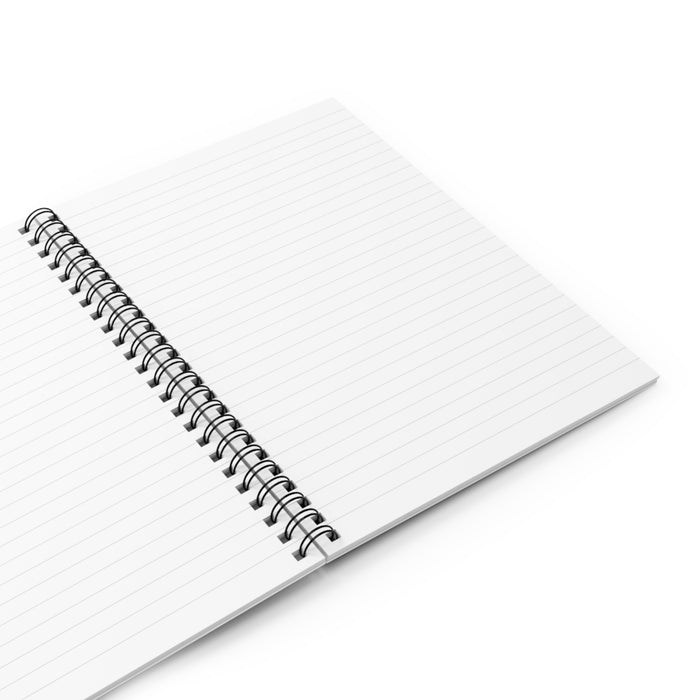 Floral Sketch Spiral Notebook — Ruled Journal for Notes & Sketches