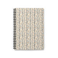 Floral Twig Spiral Notebook — Ruled Lined Journal for Notes & Sketches