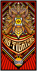 Foo Fighters Seattle 2018 by Brad Klausen, 13" x 24" Screen Print