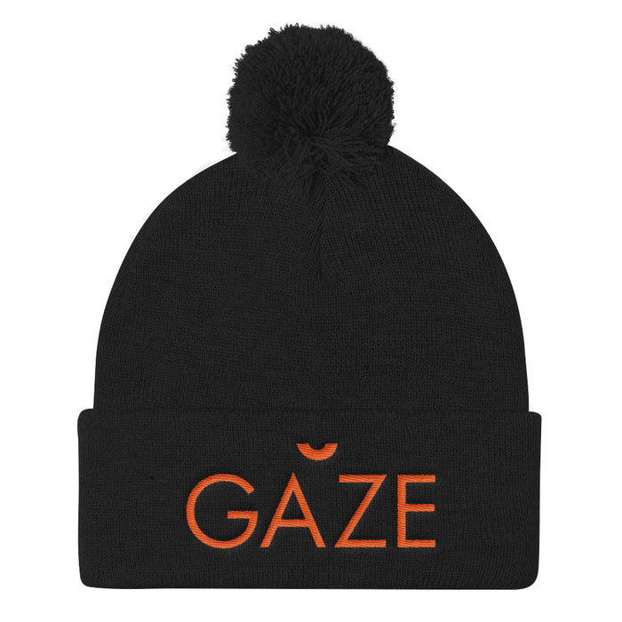 Gaze Pom Pom Knit Cap