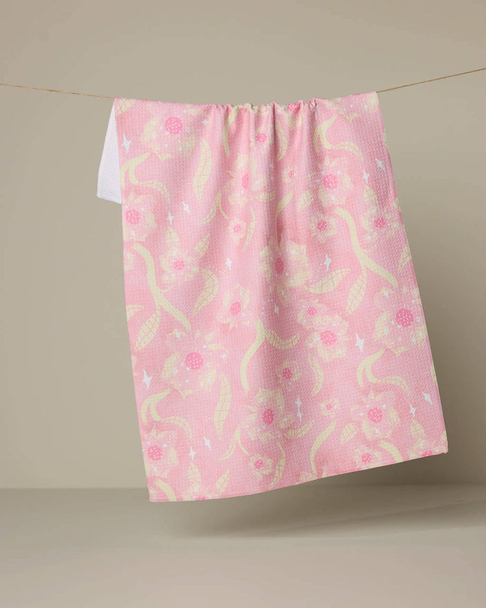 Geometry Fairy Dust Floral Tea Towel – FINAL SALE