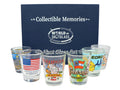 Georgia United States USA Souvenir Boxed Shot Glass Set (Set of 6)