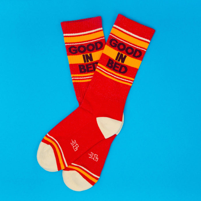 Good In Bed Gym Crew Socks FINAL SALE