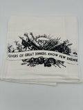 Great Dinners Tea Towel