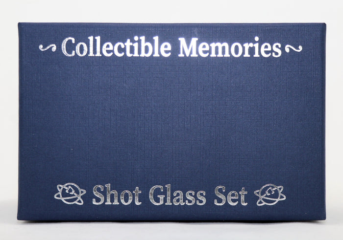 Greece Souvenir Boxed Shot Glass Set (Set of 2)