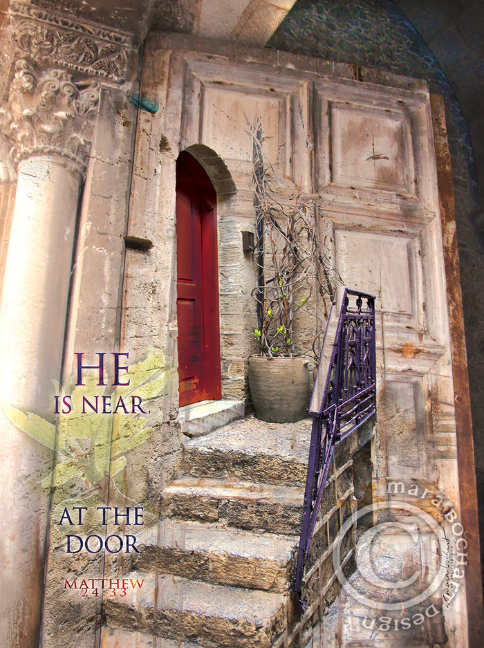He Is Near - custom - premium canvas