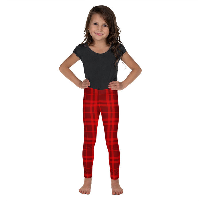 Holiday Plaid Toddler + Little Kids Leggings