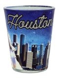 Houston Texas City Space Shuttle Shot Glass
