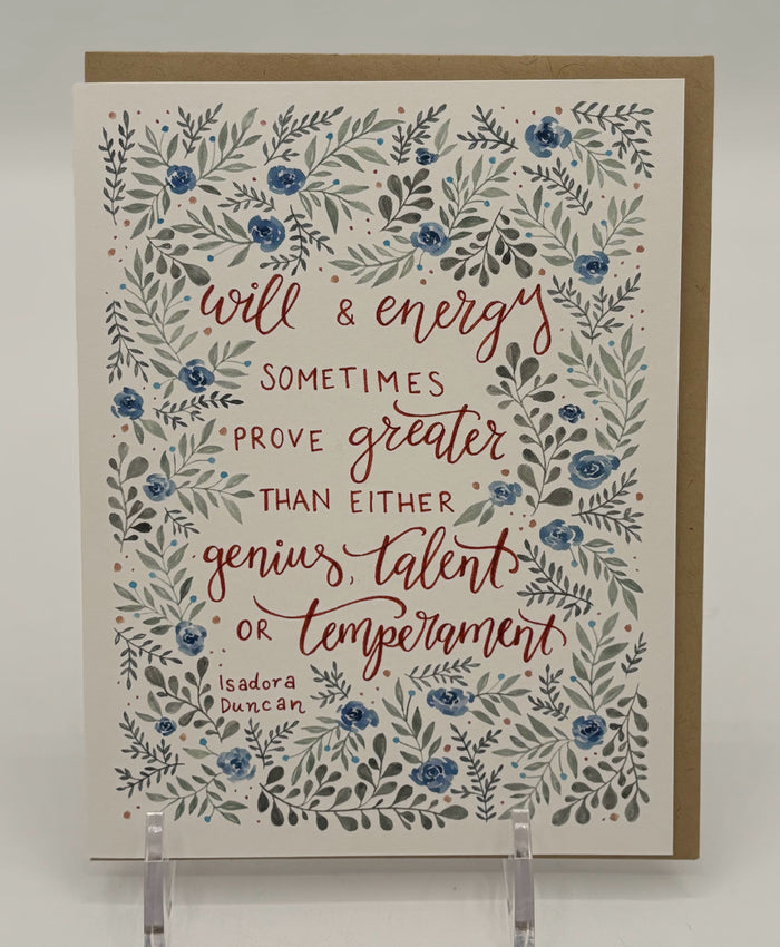 Isadora Duncan Card