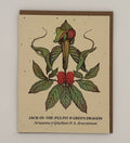 Jack-In-The_Pulpit & Green Dragon Plantable Wildflower Card