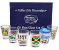 Jamaica Souvenir Boxed Shot Glass Set (Set of 6)