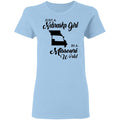 Just A Nebraska Girl In A Missouri World T-Shirt - T-shirt Teezalo