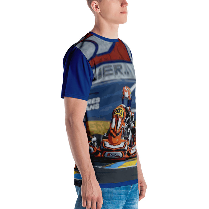 Kart Racing Circuit Du Mans Men's T-shirt