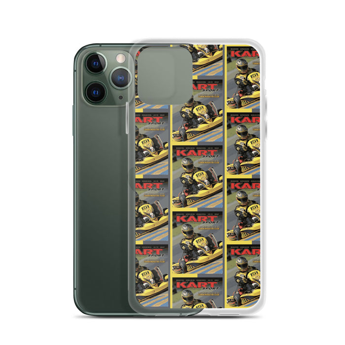 Kart Racing Kart Sport Magazine Track Magic Kart Cover Feature iPhone Case