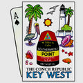 Key West Florida Conch Republic Collectible Souvenir Playing Cards