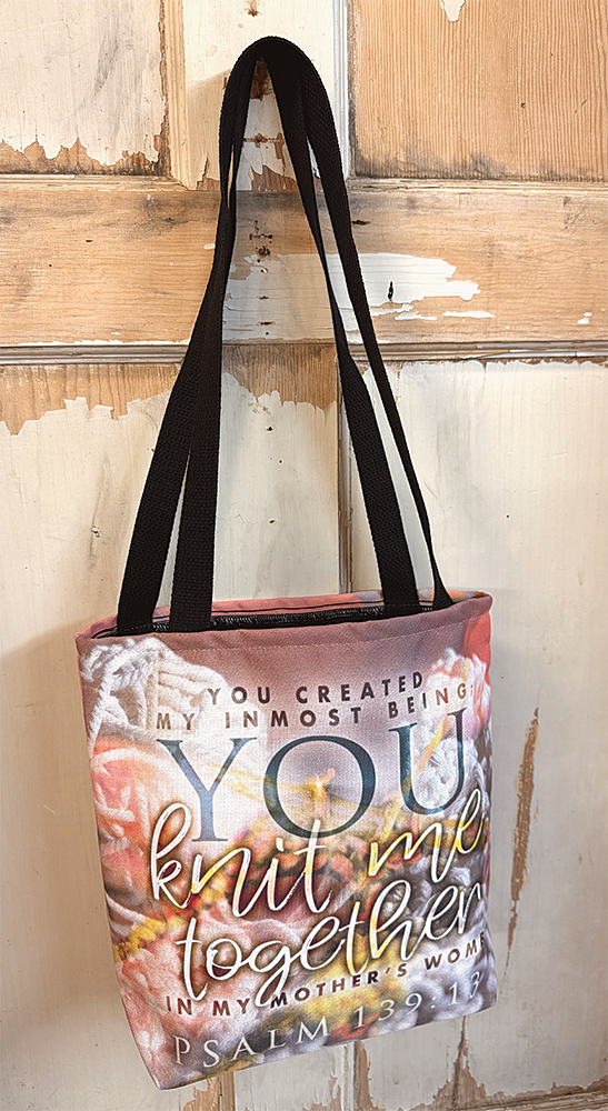 Knit Together - tote bag