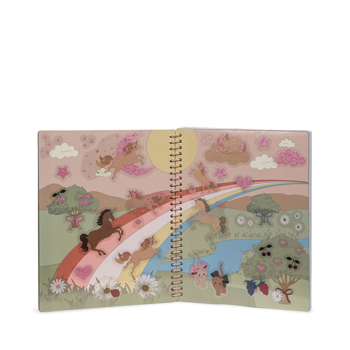 Konges Slojd - Sticker Book - Blush - Mabel & Fox
