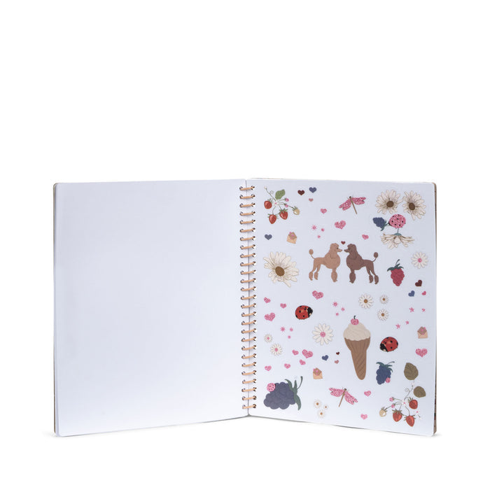 Konges Slojd - Sticker Book - Blush - Mabel & Fox