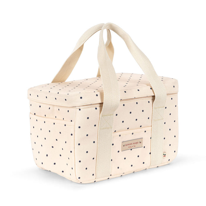 Konges Slojd – Carl Cooler Bag – Navy Dots - Mabel & Fox