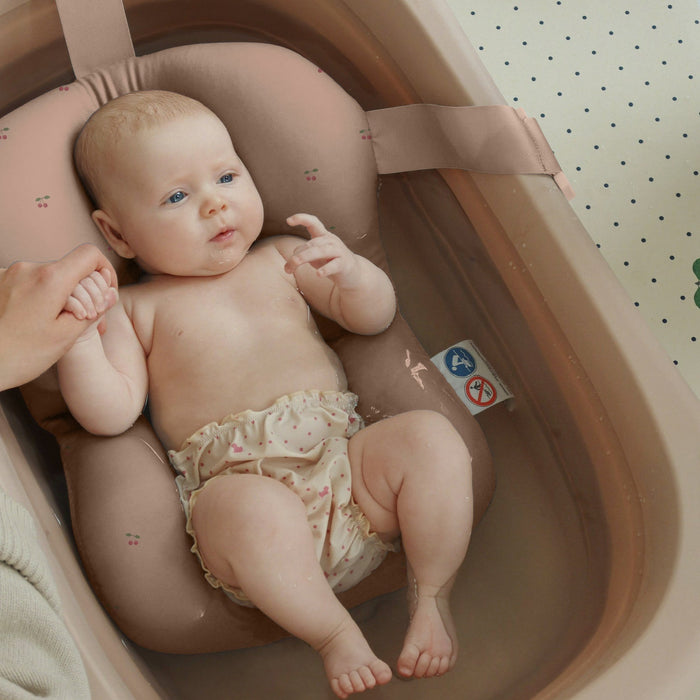 Konges Slojd – Foldable Bath Tub and Cushion – Blush - Mabel & Fox