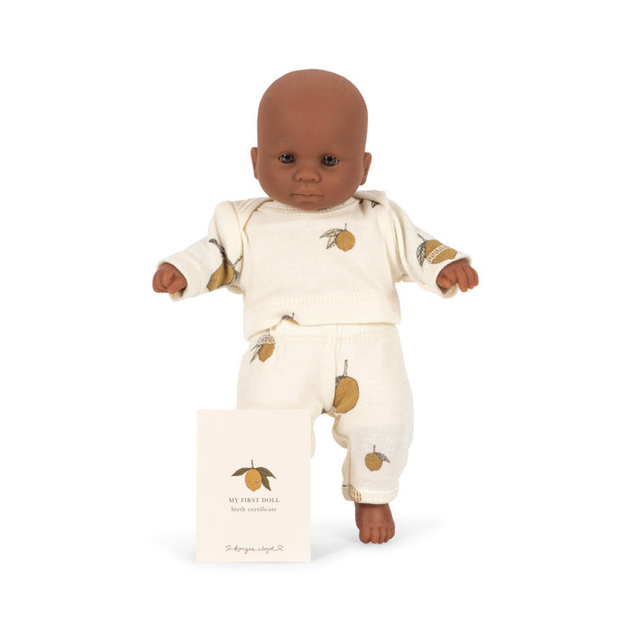Konges Slojd – My First Mini Doll – Lemon - Mabel & Fox