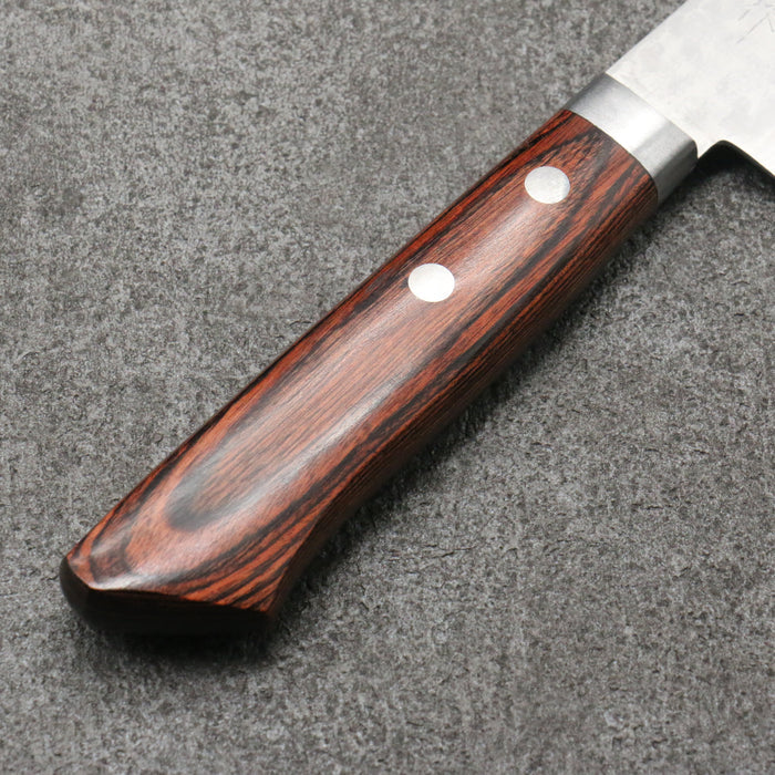 Kunihira Sairyu VG10 Damascus Gyuto180mm Mahogany Handle - Seisuke Knife