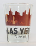 Las Vegas Nevada Sunset Skyline Shot Glass