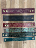 Leather bracelets small