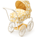 Liewood - Adaline Doll Pram - Flower / Lemon Yellow - Mabel & Fox