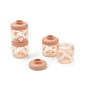 Liewood - Dominique Baby Food Boxes - Sweethearts / Pale Tuscany (4 Pack) - Mabel & Fox