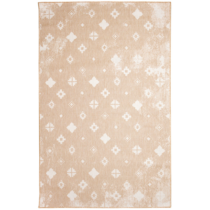 Liora Manne Carmel Porto Indoor Outdoor Area Rug Sand