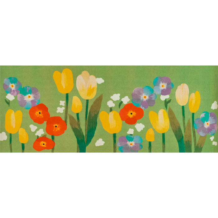 Liora Manne Illusions Le Jardin Indoor Outdoor Mat Green