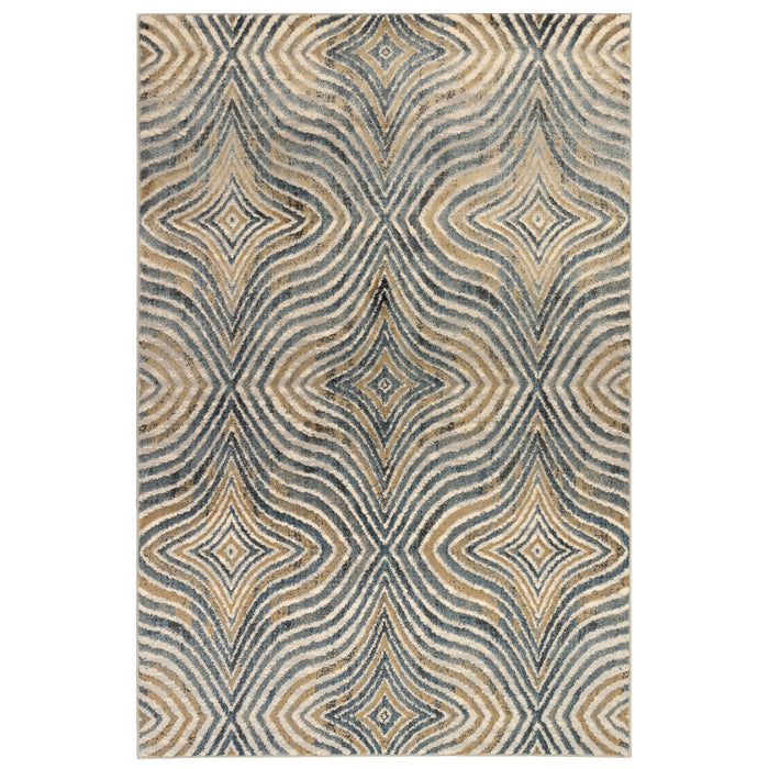 Liora Manne Soho Optical Indoor Area Rug Blue