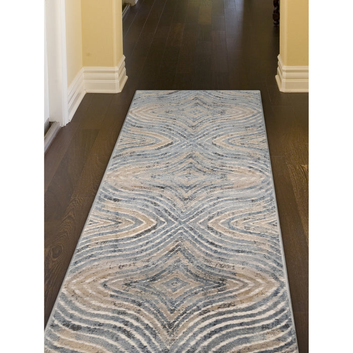 Liora Manne Soho Optical Indoor Area Rug Blue