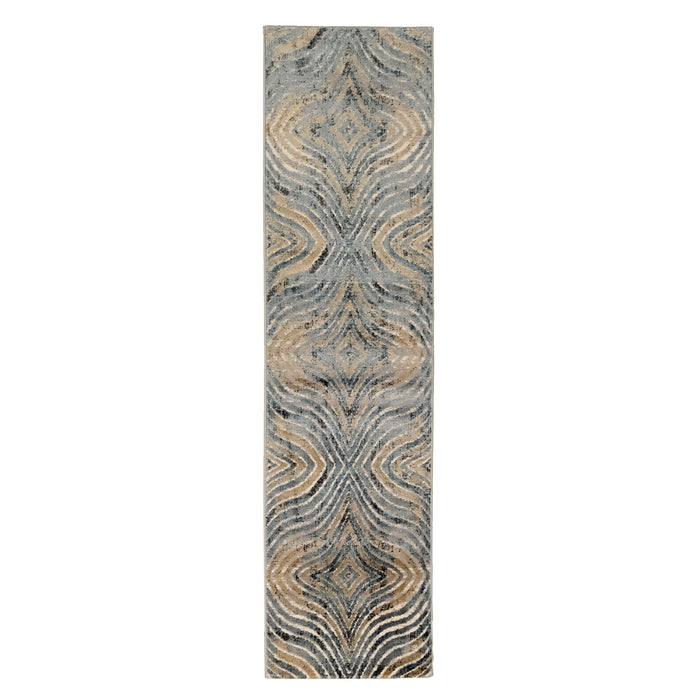 Liora Manne Soho Optical Indoor Area Rug Blue
