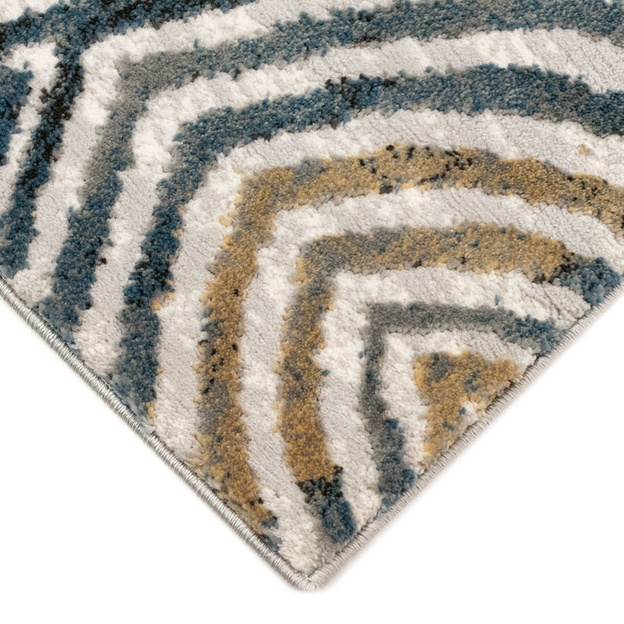 Liora Manne Soho Optical Indoor Area Rug Blue