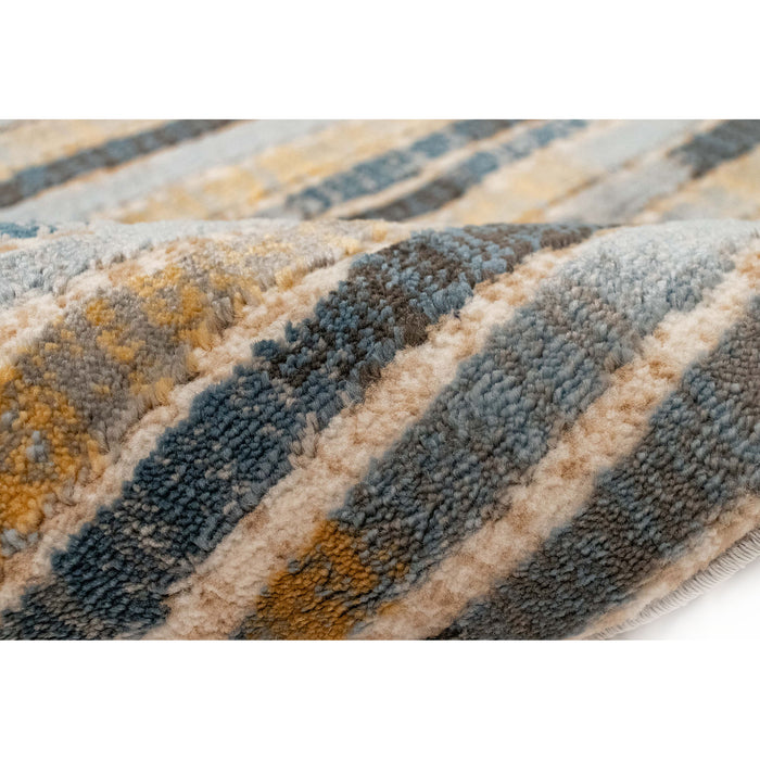 Liora Manne Soho Optical Indoor Area Rug Blue