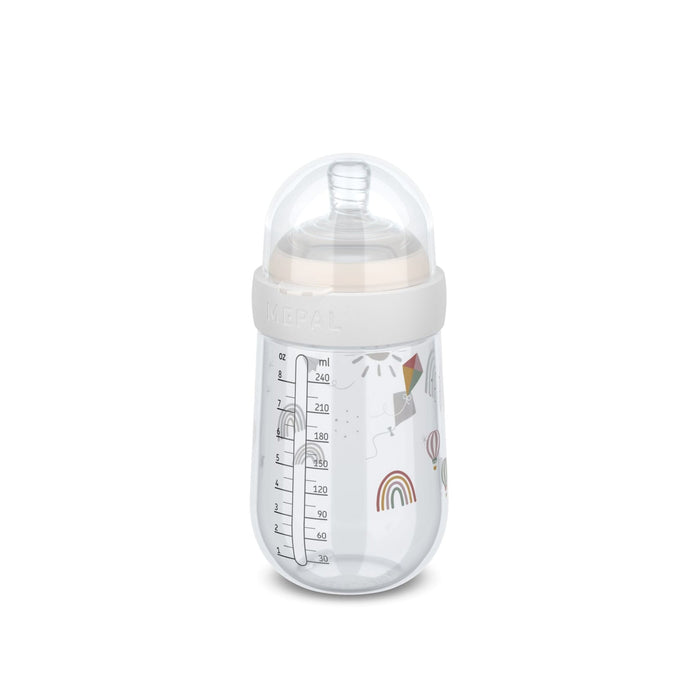 Little Dutch - Baby Bottle 240ml - Sunshine & Rainbow - Mabel & Fox