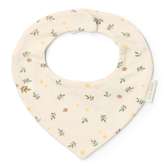 Little Dutch - Bandana Bib (2 Pack) - Little Christmas - Mabel & Fox