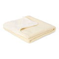 Little Dutch - Knitted Bassinet Blanket - Pure Soft White - Mabel & Fox