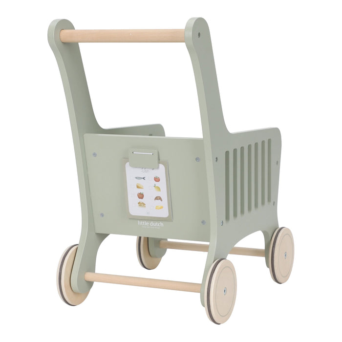 Little Dutch - Wooden Shopping Cart - Mabel & Fox
