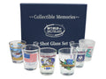 Louisiana United States USA Souvenir Boxed Shot Glass Set (Set of 6)