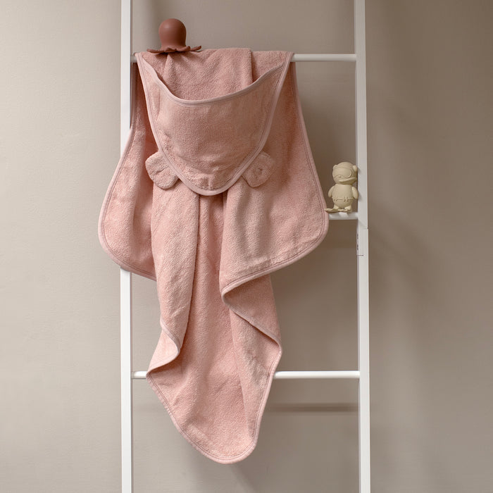 Mabel & Fox - Hooded Towel - Dusky Pink - Mabel & Fox