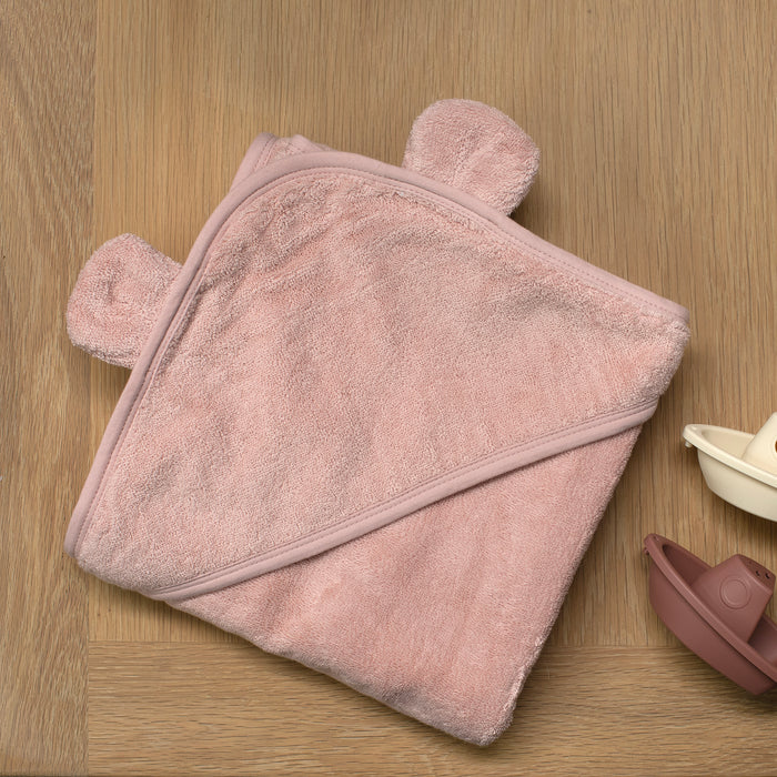 Mabel & Fox - Hooded Towel - Dusky Pink - Mabel & Fox