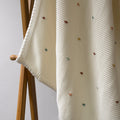 Mabel & Fox - Knitted Blanket - Multi-Colour Bobble - Mabel & Fox