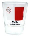 Malta Flag Shot Glass