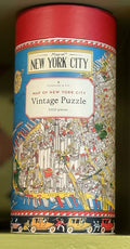 Map of NYC 1000 piece puzzle