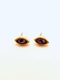 Marquise Studs Amethyst