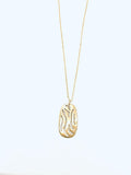 Matisse Waves, Nu Gold Necklace