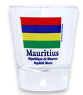 Mauritius Flag Shot Glass